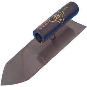 塗付鏝 本焼 225mm 黒柄 受注生産品 カクマン(本職用) 8