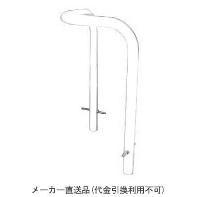 コーナー型 固定式 スチール製 車止め 本体色(白)※メーカー直送代引不可 カネソウ YD6L5-K