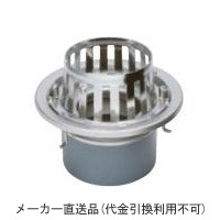 ステンレス製ルーフドレイン たて引き用 打込型 バルコニー中継(呼称100) ※メーカー直送代引不可 カネソウ EBMB-2-100 |大工道具・金物の専門通販アルデ