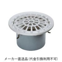 ステンレス鋳鋼製ルーフドレイン たて引き用 打込型 廊下 踊場(呼称100) ※メーカー直送代引不可 カネソウ ESMF-1-100