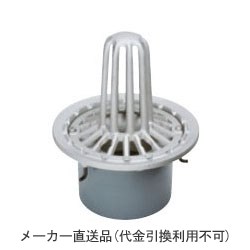 ステンレス鋳鋼製ルーフドレイン たて引き用 打込型 屋上用(呼称100) ※メーカー直送代引不可 カネソウ ESMP-1-100 ｜大工道具・金物の専門通販アルデ