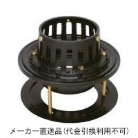 鋳鉄製ルーフドレン たて引き用 ALC用 バルコニー中継用 呼称65mm ※メーカー直送代引不可 カネソウ ECSB-2-65