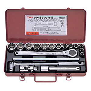 ソケットレンチセット(差込角12.7mm)SWS-413 TOP SWS-413 ｜大工道具・金物の専門通販アルデ