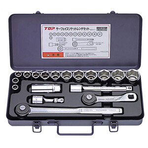 サーフェイスソケットレンチセット(差込角12.7mm)SSS-413F TOP SSS-413F |大工道具・金物の専門通販アルデ