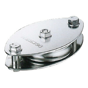 固定ブロック ヨコ型 1車 90mm(幅広タイプ) フジワラ KW90-2 |大工道具・金物の専門通販アルデ