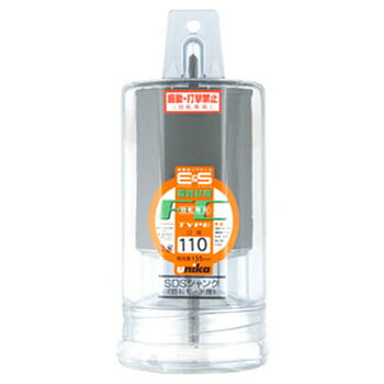 ESコアドリル 複合材用 FCタイプ SDSシャンク 110mm×282mm ユニカ ES-F110SDS