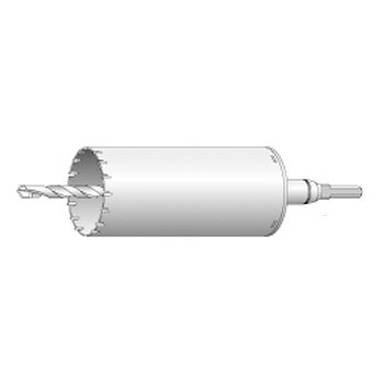 ES単機能コアドリル ALC用 ストレートシャンク 口径200×全長269mm ユニカ ES-A200ST |大工道具・金物の専門通販アルデ