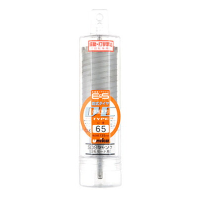 ES単機能コアドリル 乾式ダイヤ SDSシャンク 口径50×全長265mm ユニカ ES-D50SDS |大工道具・金物の専門通販アルデ