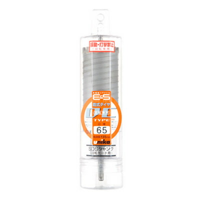 ES単機能コアドリル 乾式ダイヤ SDSシャンク 口径60&times;全長265mm ユニカ ES-D60SDS ｜大工道具・金物の専門通販アルデ