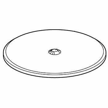 丸ベース 350mm クローム 受注生産品 MB ロイヤル MB