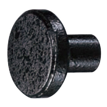 アルションツマミ 34mm 黒梨地 1箱20個価格 ※メーカー取寄品 シロクマ KB-105