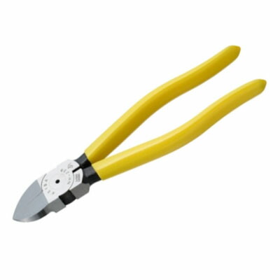 電工用薄刃ニッパー フラット 200mm マルト長谷川 NH-228
