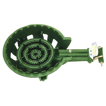 楽天市場】鋳物コンロ 2連コンロ(種火付)LPガス※メーカー直送品 伊藤