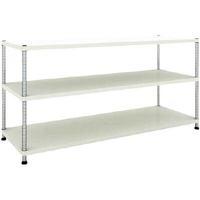 フェニックスラック 1800×600 3段 ホワイト※メーカー直送品 車上渡し品 トラスコ PER-3663-W