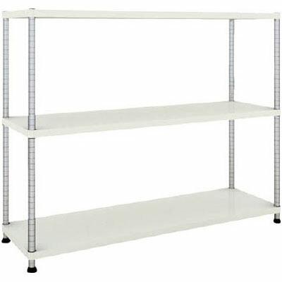 フェニックスラック 1500×450 3段 ホワイト※メーカー直送品 車上渡し品 トラスコ PER-4543-W
