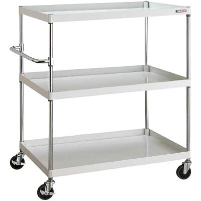 フェニックスワゴン 1000&times;650&times;H1200 4段 ホワイト メーカー直送品 車上渡し 代引不可 トラスコ PEW-12104-W ｜大工道具・金物の専門通販アルデ