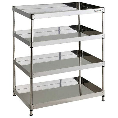 304クリーンフェニックス ラック型 600&times;400 4段 トラスコ CPE3-R1294 ｜大工道具・金物の専門通販アルデ