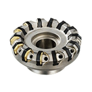 スーパーダイヤミル(鋳鉄高送り用)8枚刃 外径80 取付穴27-R 三菱マテリアル AHX640W-080A08R