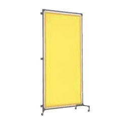 溶接遮光フェンス接続型 1000&times;2000mm 黄(1台価格) トラスコ YFBS-Y ｜大工道具・金物の専門通販アルデ