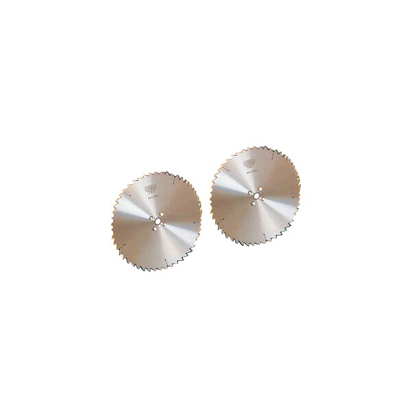 角鳩 ホゾ取チップソー リョービ用 235mm×2.2×40P 縦挽 チドリ刃 左右セット 2枚組価格 ツムラ