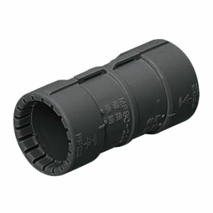 PF管用カップリング Gタイプ 黒 PF管28用(MFは除く)(50個価格) 未来工業(MIRAI) MFSC-28GK