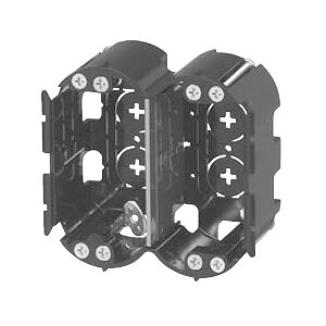 小判穴ホルソー用パネルボックス 2ヶ用(セパレーター付)(20個価格) 未来工業(MIRAI) SBP-2GYM