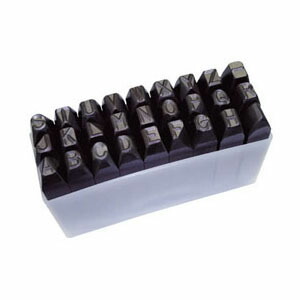 逆英字刻印セット 2mm(1セット・27本) トラスコ SKC-20