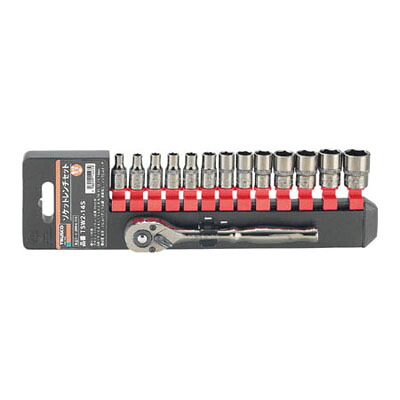 ソケットレンチセット(差込角6.35mm)TSW2-14S(1セット価格) トラスコ TSW2-14S