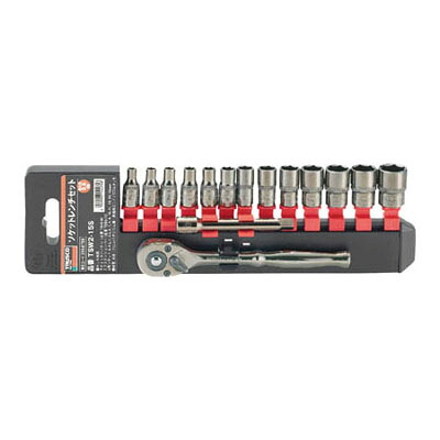 ソケットレンチセット(差込角6.35mm)TSW2-15S(1セット価格) トラスコ TSW2-15S