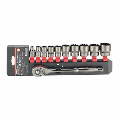 ソケットレンチセット(差込角9.5mm)TSW3-11S(1セット価格) トラスコ TSW3-11S