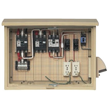 屋外電力用仮設ボックス(主、中継回路・末端路用)(1個価格) 未来工業(MIRAI) 16A-M2CV6TB |大工道具・金物の専門通販アルデ
