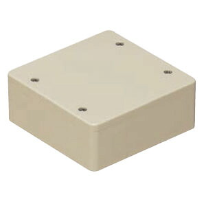 PVKボックス(防水タイプ)ノック無 ベージュ(20個価格) 未来工業(MIRAI) PVK-ALOPJ |大工道具・金物の専門通販アルデ