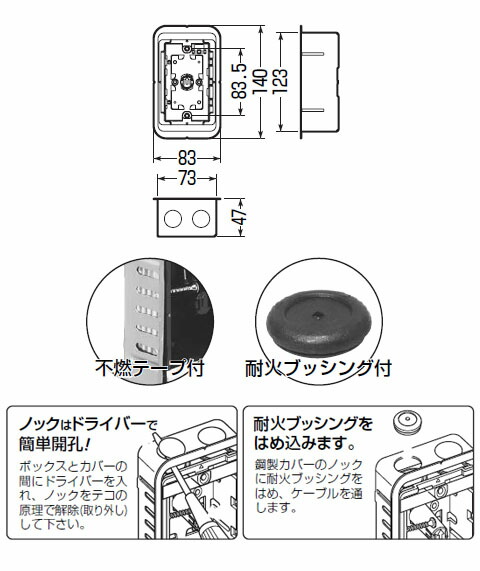 日本全国送料無料 鋼製カバー付スライドボックス センター磁石付 深形 1ヶ用 50個価格 未来工業 Sbg 1fy K 最安値に挑戦 Psht Or Id