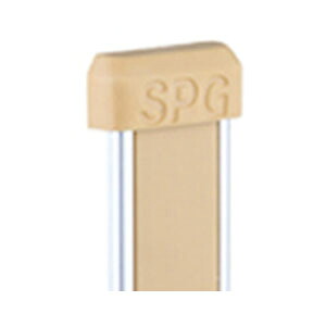 フラッシュ棚柱用エンドキャップ ナチュラルブラウン 1箱1000個価格 SPG(サヌキ) LA-523