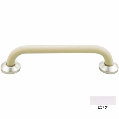 補助手摺(樹脂被覆付)外径34×600×90 ピンク Gタイプ ※メーカー直送 個人宅不可 神栄ホームクリエイト SK-290RJ-6090 14,466円