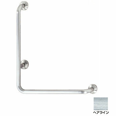 L型握りバー 外径38×500×700 ヘアライン Dタイプ 右勝手 ※メーカー直送 受注生産品 神栄ホームクリエイト SK-195S-500x700 |大工道具・金物の専門通販アルデ
