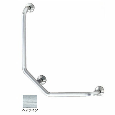 L型握りバー 外径38×500×700 ヘアライン Bタイプ 右勝手 ※メーカー直送 受注生産品 神栄ホームクリエイト SK-197S-500x700 |大工道具・金物の専門通販アルデ