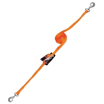 ベルト荷締機 50mm幅 800kg スナップフックタイプ※取寄せ品 トラスコ GV50-800SP