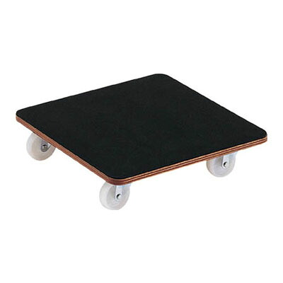 平台車「プティカルゴ」（ゴム板張り・ナイロンキャスタータイプ）450&times;450mm メーカー直送 代引不可 トラスコ PCG-4545 ｜大工道具・金物の専門通販アルデ