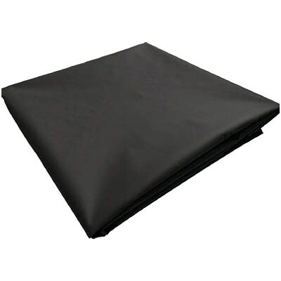 ターポリンシート ブラック 1800×3600×0.35mm厚 ※取寄せ品 トラスコ TPS1836-BK