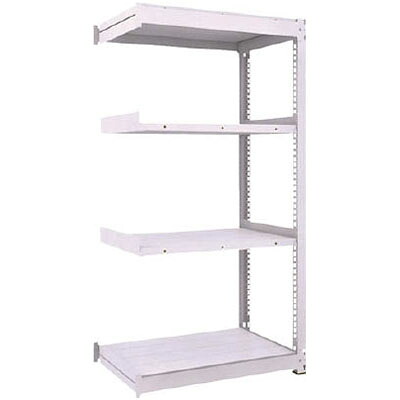 TUG型中量棚300kg 連結型 1800×476×H1800 4段 ※メーカー直送品 車上渡し品 トラスコ TUG30066S4B 36,287円
