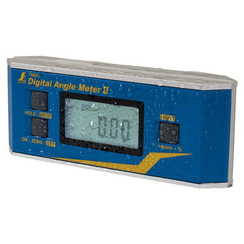 デジタルアングルメーター2 防塵防水 マグネット付 ※取寄品 シンワ 76826 ｜大工道具・金物の専門通販アルデ