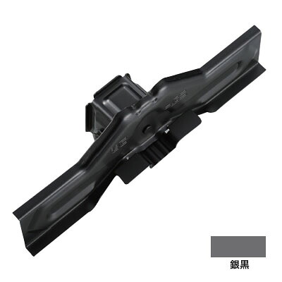 ニューフジ三晃式 300mm 亜鉛・銀黒(1箱・30個価格) ※受注生産品 白幡 H-1