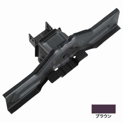 ニューフジ林式 45mm 300mm 亜鉛・ブラウン(1箱・30個価格) ※取寄品 白幡 H-5