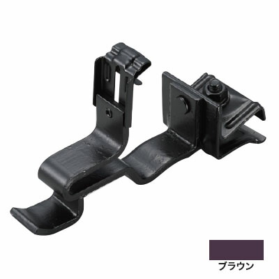 高山型アングル止AT式 170mm 鉄・ドブ+ブラウン(1箱・60個価格) ※取寄品 白幡 YA-1