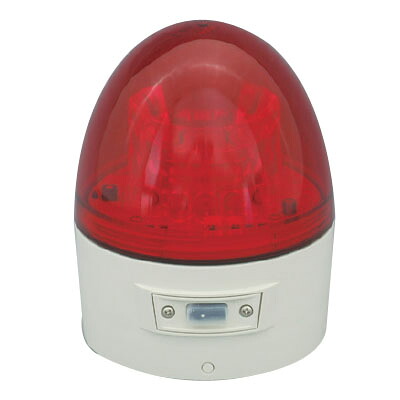 ニコカプセル 電池式LED回転灯 常時点灯 赤 日動 VL11B-003AR