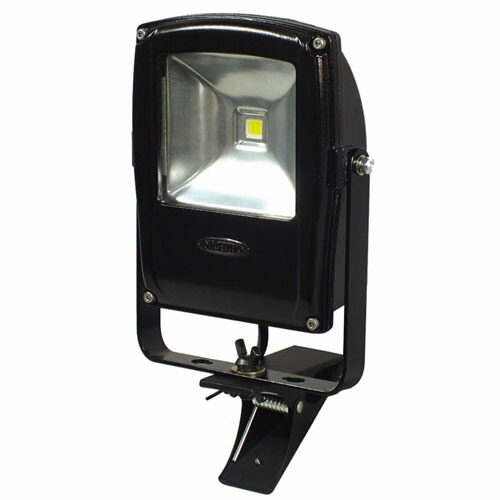 LEDフラットライト10W 昼白色 本体黒 クリップタイプ 日動 LEN-F10C-BK |大工道具・金物の専門通販アルデ