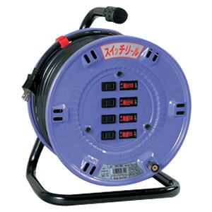 スイッチリール型ドラム アース無30m 日動 SW-304 ｜大工道具・金物の専門通販アルデ