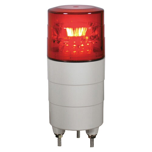 ニコミニ 超小型LED回転灯 赤 AC100V 回転タイプ 日動 VL04M-100APR