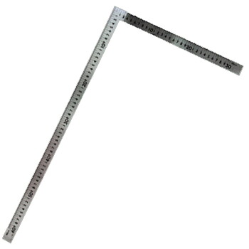 曲尺 中金ステン60&times;30cm 表裏同目 シンワ 63053 ｜大工道具・金物の専門通販アルデ 10,205円